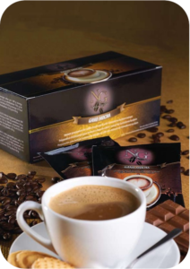 Noble Garden Gano Mocha: καφές μόκα (mocha) με εκχύλισμα ganoderma lucidum (γανόδερμα) της gano excel