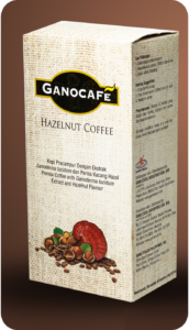 Hazelnut Coffee: καφές με γεύση φουντούκι και εκχύλισμα ganoderma lucidum (γανόδερμα)