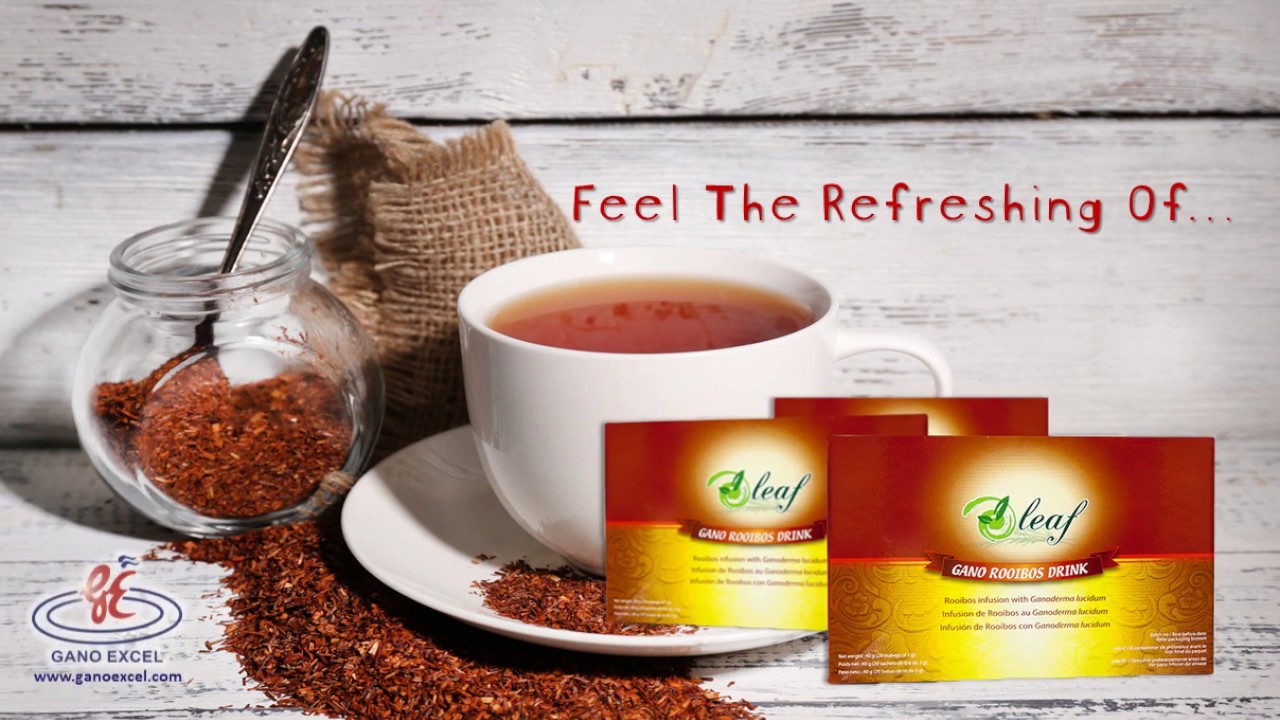 Oleaf Gano Rooibos Drink Τσάι Rooibos με Γανόδερμα GANO EXCEL Το ισχυρότερο Γανόδερμα 100